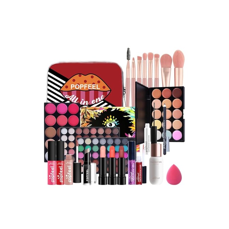 Kit de Maquillaje para Mujer, Set de Maquillaje para Mujer,