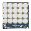 Ner Mitzvah Tea Light Candles - 100 Bulk Pack -