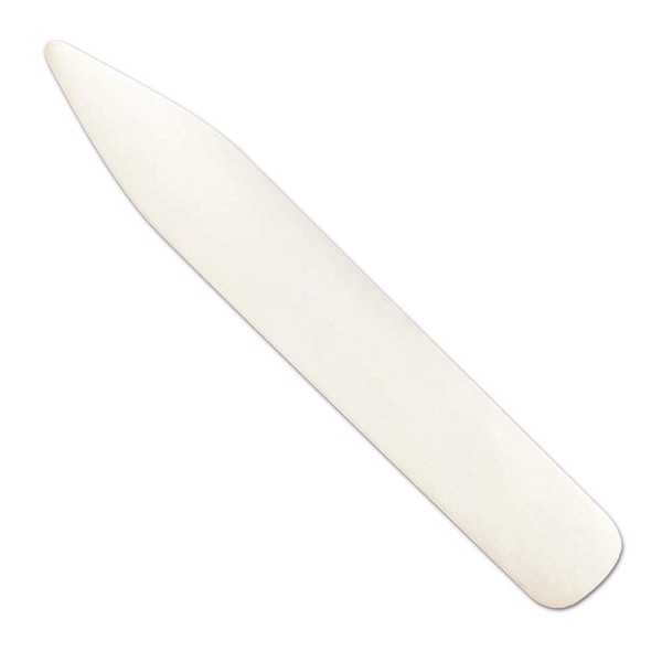Lineco Genuine Bending Bone Spatula 15cm, White, 3/4" x 5-1/2" (870900B)