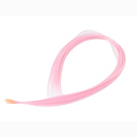 10Pcs Hair Extensions,No Clips Synthetic Heat Resistant Fiber Hair Extensions Straight Hair Strand Hairpiece Accessories for Women Teens Girls