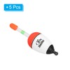 PATIKIL 5pcs 0.4oz Fishing Bobbers EVA Fishing Bobbers Saltwater Freshwater