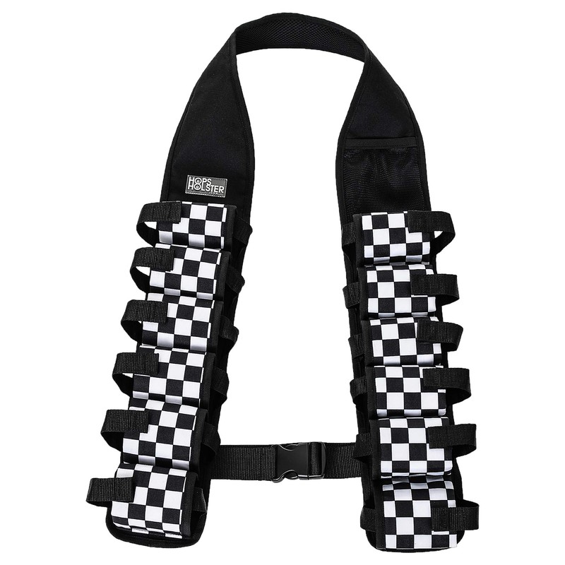 HOPS HOLSTER Ammo Pack 12 Can Beer Belt Vest (Racing