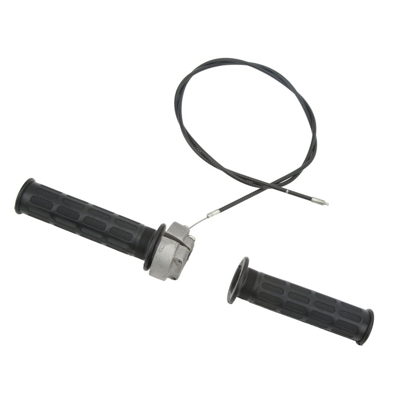 2PCs Twist Throttle Cable Handle Accelerator Handle Grips Replacement for