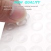202 Pcs Combo Pack Clear Adhesive Bumper Pads, Round Spherical