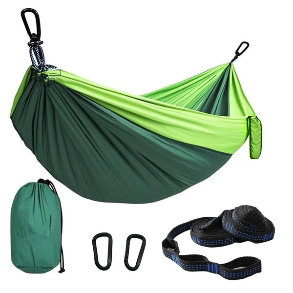 Camping Hammocks, Double & Single Hammock with Tree Straps,Portable Lightweight