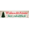 Advertising banner, Christmas tree, Christmas tree, tarpaulin "Christmas trees" 2000