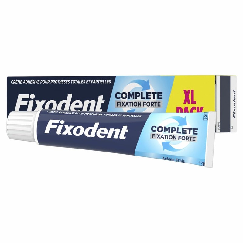 Fixodent Crema adesiva per protesi completa freschezza, 70 ml