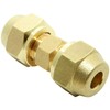 Connection Nipple Set 1/4 Inch with Threaded Union Nuts for