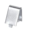 5/8" W Zinc Plated Steel Snap-in Shelf Support Clip