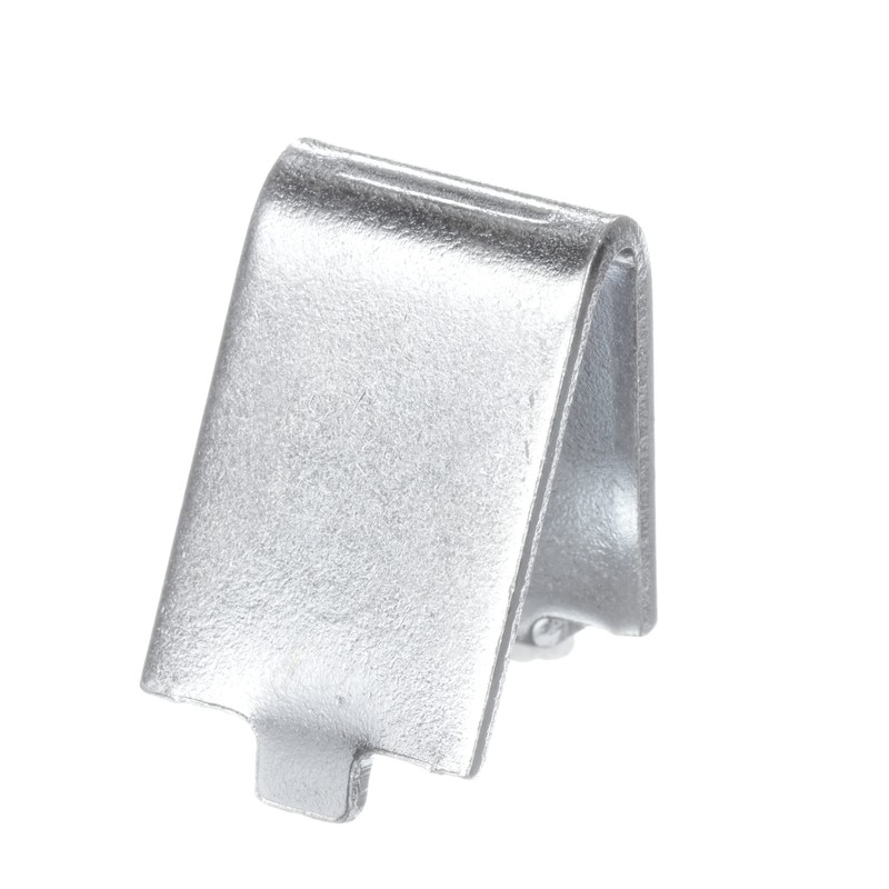 5/8" W Zinc Plated Steel Snap-in Shelf Support Clip