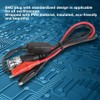 Pomya Alligator Clip BNC Plug Oscilloscope Test Probe Cable Double