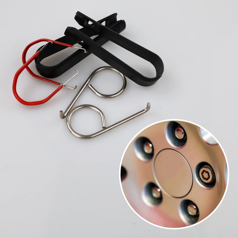 6 PCS Wheel Bolt Cap Cover Removers Tool Set,Tyre Nut