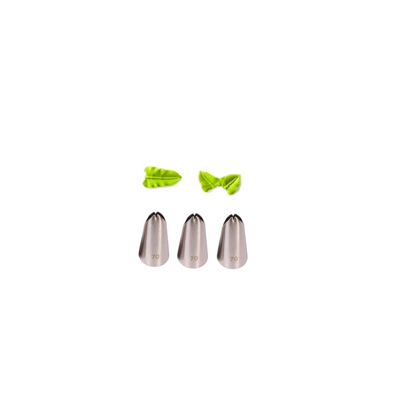 Leaf Piping Nozzle #70 – Piping Tip for Leaves and