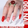 MelodySusie Esmalte De Uñas En Gel Rojo Brillante Y Espeso,