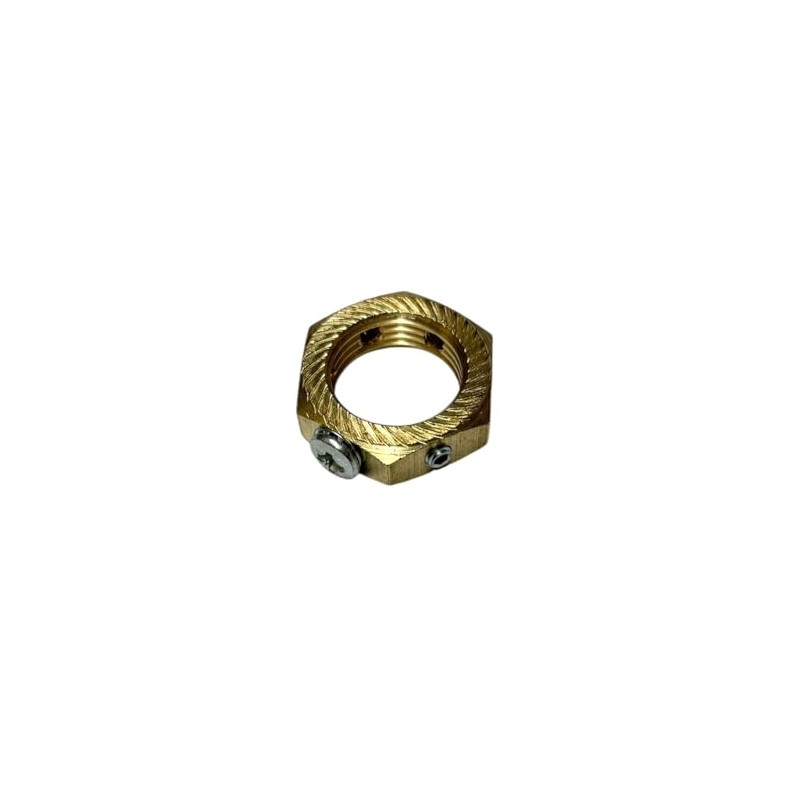 20mm Brass Earthing Locknut, 20mm Earth Nut Pack of 1