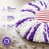 Microfiber Spin Mop Replacement Heads for O-Cedar/Vileda EasyWring – 3/6