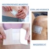 ABENA Sterile Waterproof Wound Dressing, 6 x 7 cm, Sterile