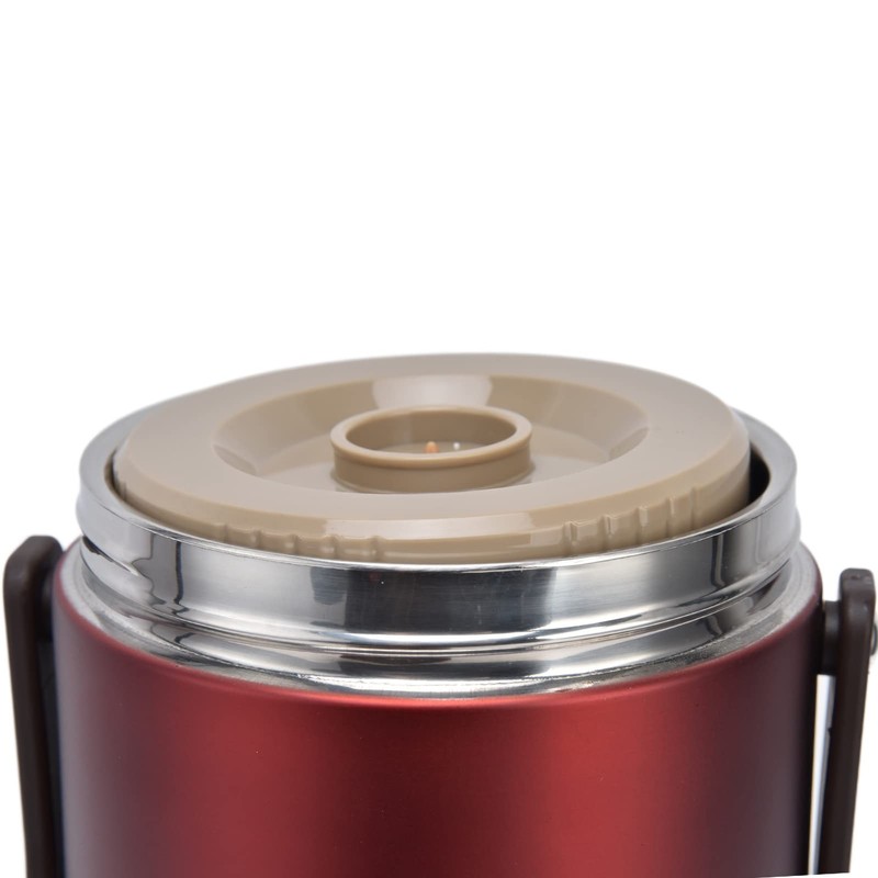 Qiilu Food Flask 2L Termos Para Comida Caliente 24 Horas