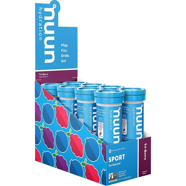 Nuun Electrolytes - 8-Pack Tri-Berry, One Size