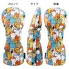 HELLO NRC Cartoon Printed Golf Headcover Utility Headcover PU Waterproof