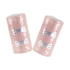 Totority 2pcs Sports Elastic Wrap for Ankle Arm Hand Foot Compression Reusable for Athletes