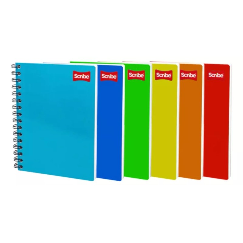 Scribe 10 Cuadernos Profesional Scribe Doble Espiral C/ Grande 7