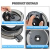 DRELD Outer Bowl Lid Replacement for Ninja NC301/NC299AMZ/NC300 Ice Cream