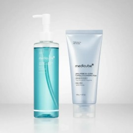 Kit Doble Limpieza Facial Medicube Zero Pore Ácido Salicílic