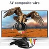 BENACES USB to 3RCA Cable, 1.5m/5Ft USB A Male to