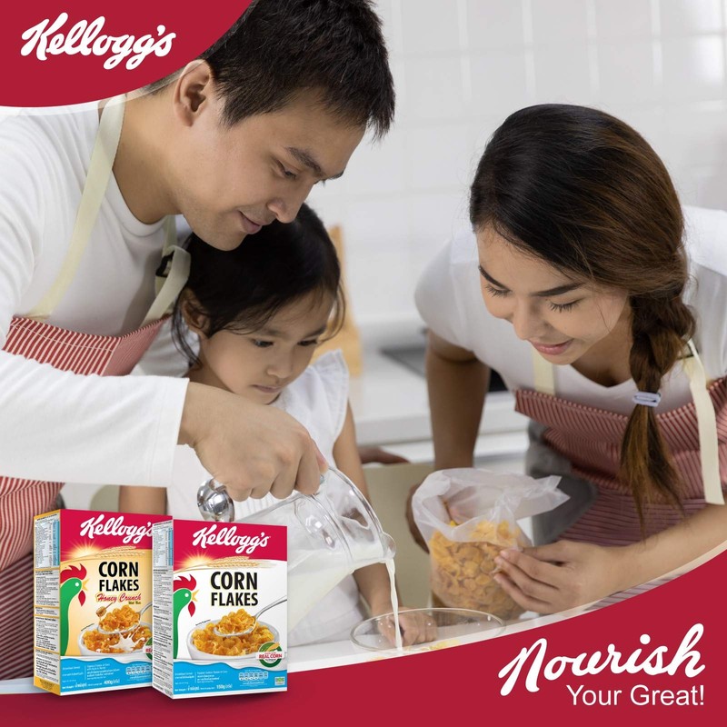 Kellogg's Cold Breakfast Cereal, Single Serve, Variety Pack, 10.94oz Tray