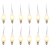 GOOTHY Silicone Dipped Candle Light Bulbs, Clear Silicone 5 Watts