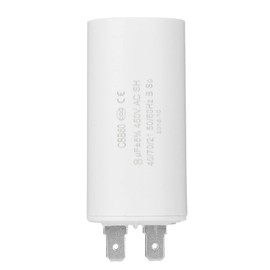 CBB60 8uf Capacitor Insert Running,450V Microfarad Capacitor Spade Terminals Suitable for Motor Starting