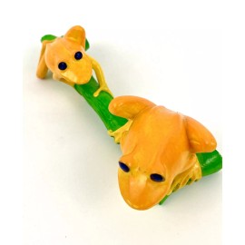 Frog Refrigerator Magnetic 🧲 By John Perry .Very Strong Hold Business Card