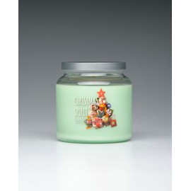 Scentsational Natural Soy Candle, Midnight Woods & Plum, 19 oz Glass Jar, 60 Hour Burn Time