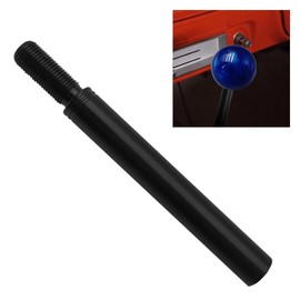 KITUREK 4 Inch Aluminum Alloy Car Shift Knob Extender, M12 X 1.25 Manual Gear Shifter Lever Extension Rally Drift, Compatible with Subaru Ford Scion (M12X1.25, 4 Inch)