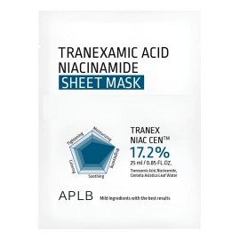 🔥 Aplb mascarilla tranexamic acid niacinamide (1pz) 25ml todo tipo de piel  Vitaminas y Minerales