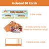 Auchq Daily Schedule Pocket Chart, Visual Schedule for Kids with