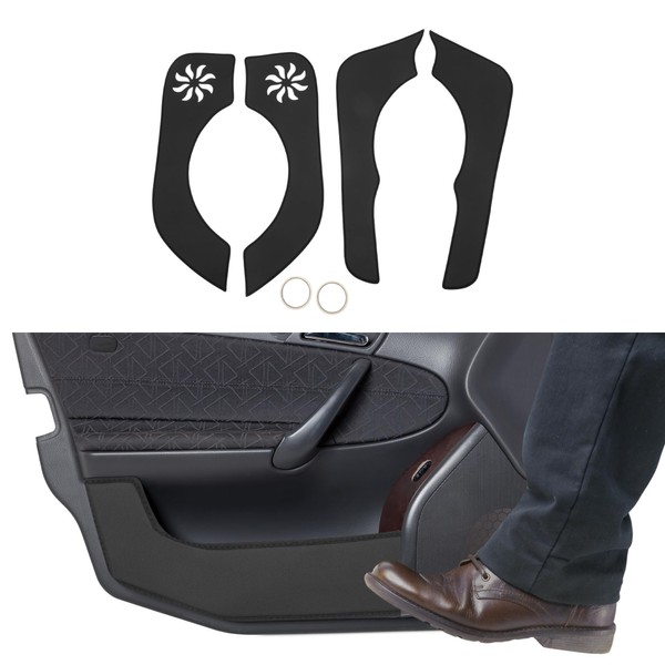 TUCKBOLD Leather Car Door Anti Kick Pad Sticker for Honda