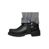 GARGOYLE BELLS Adjustable Boot Clips for Motorcycle, Black Boot Straps