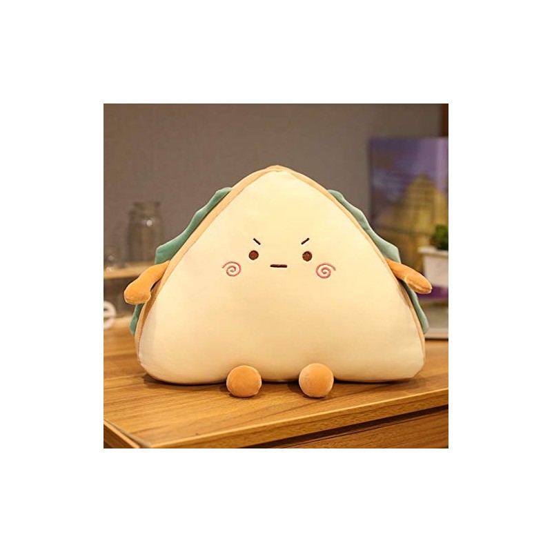 JOSON Sandwich Bread Pillow Dual-Purpose Pillow Cushion, Suitable for Sofa,