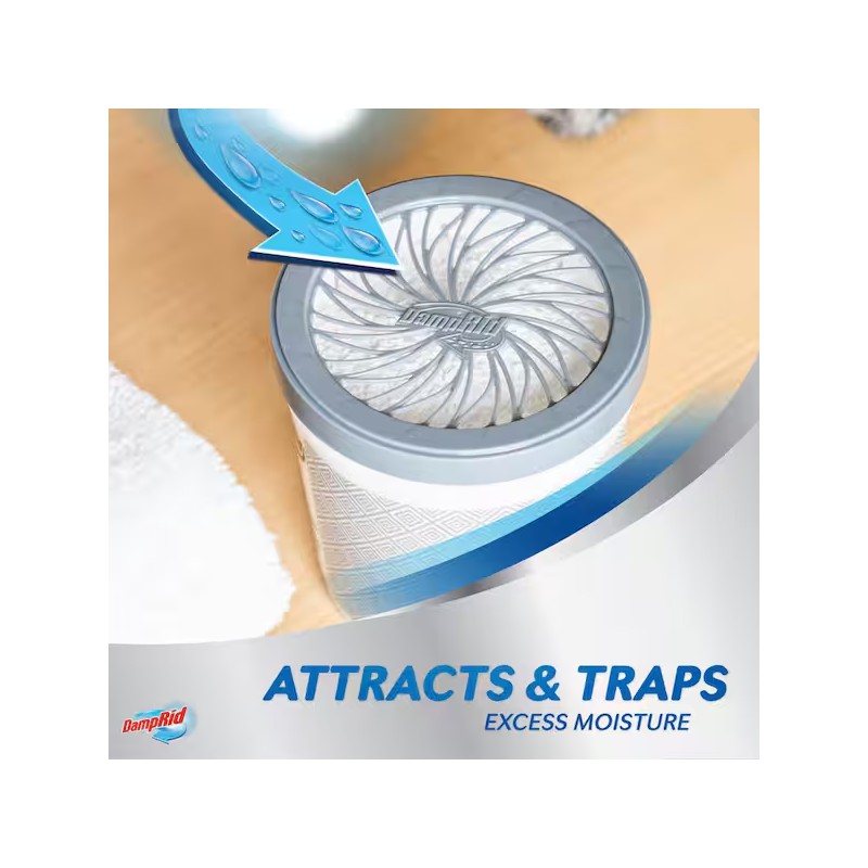 DampRid (4-Pack) Damprid Lavender Vanilla Moisture Absorber Odor Eliminator 11