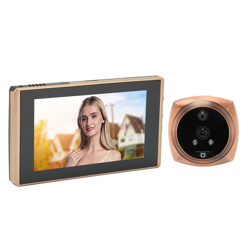 Digital Door Viewer Peephole 1080P Color Night Vision Human Body