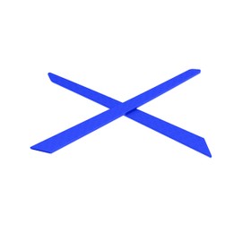 Vonxyz Rubber Ear Socks Replacement for Oakley Exchange OX8055/Exchange Sun OO9483/Exchange R OX8184 Eyeglass - Blue