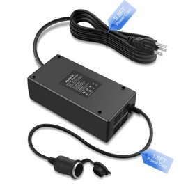 ALITOVE AC to DC Converter 110V to 12V 20.8A 250W(Pro Max) Car Plug to Wall Plug Adapter 120V AC to DC 12 Volt 20A 15A 10A Power Supply Adapter for Car Refrigerator Tire Inflator Vacuum Cleaner