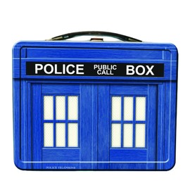 Doctor Who Limited Edition TARDIS Tin Tote Lunch Box