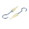 uxcell 5Pcs Self Drilling Drywall Anchor 16mm Inner Dia Zinc