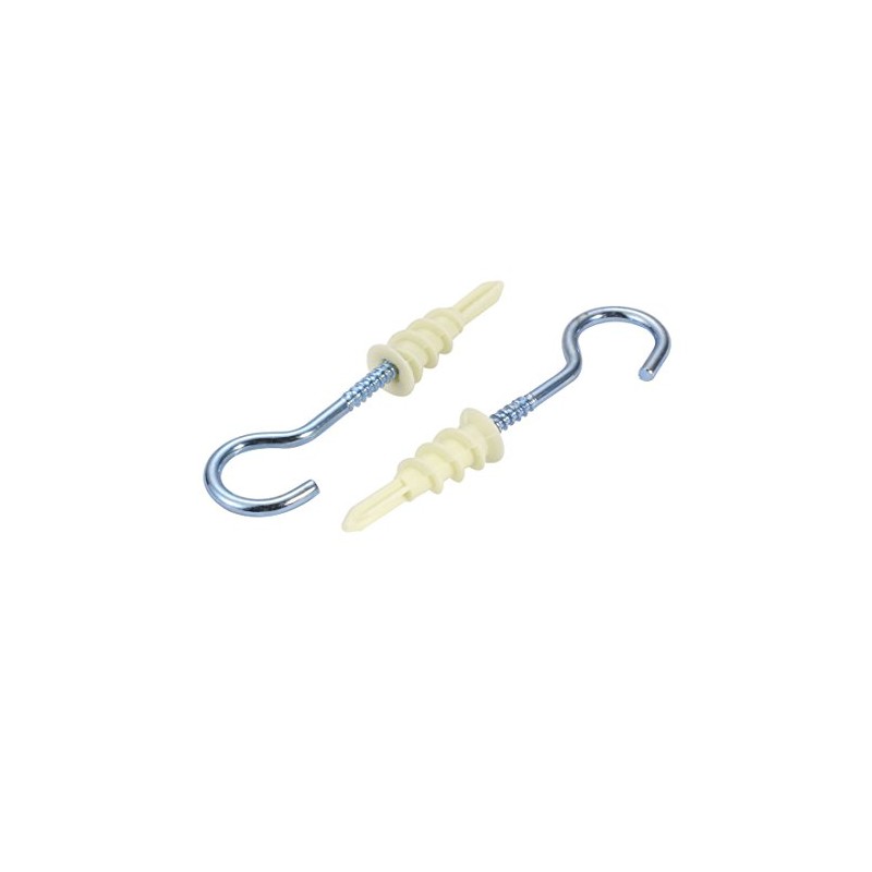uxcell 5Pcs Self Drilling Drywall Anchor 16mm Inner Dia Zinc