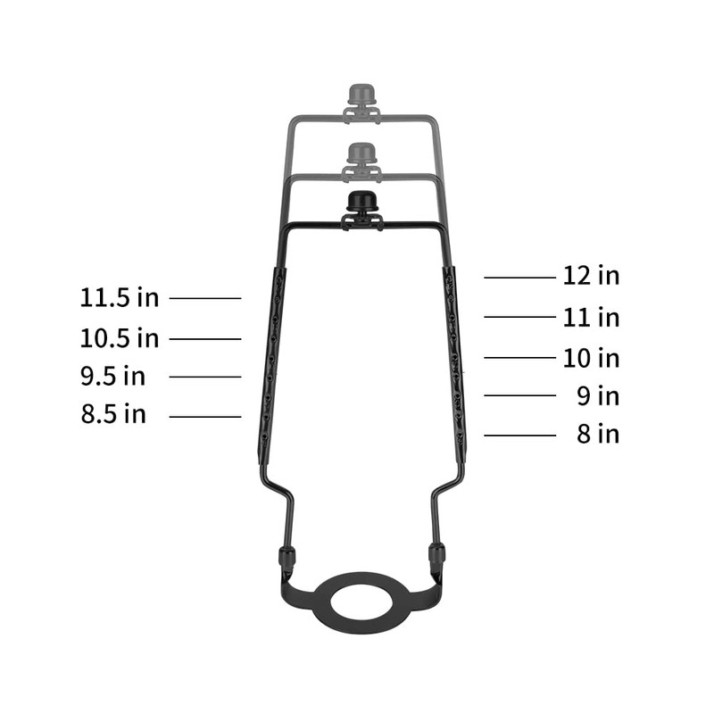 8 9 10 11 12 inch Lamp Shade Harp Holder,