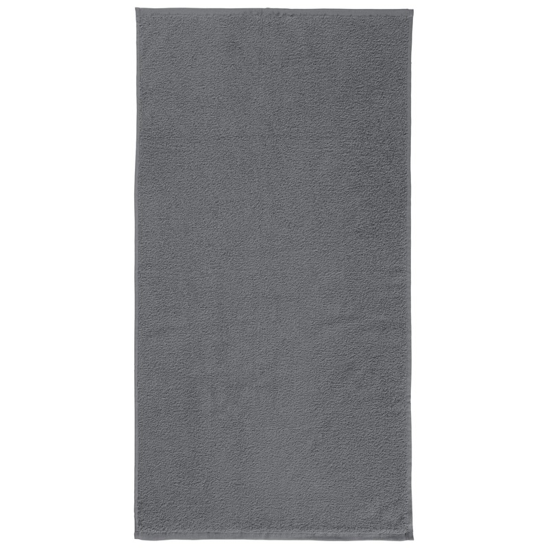 REDBEST Duschtuch Oceanside 4er-Pack Walk-Frottier anthrazit Größe 70x140 cm