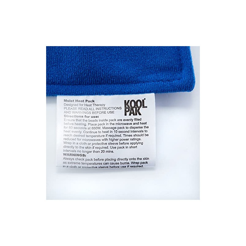 Koolpak Microwaveable Microbead Heat Pack - Small (15 x 16cm)